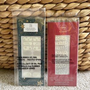 FMG Glimmer Gel Nail Art Stickers (Set of 2)